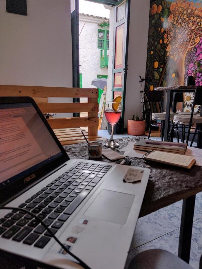 מלון מונגי Hostal Casa Del Frailejon - Cafe מראה חיצוני תמונה